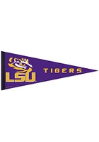 LSU Tigers 12x30 Logo Premium Pennant - Yellow
