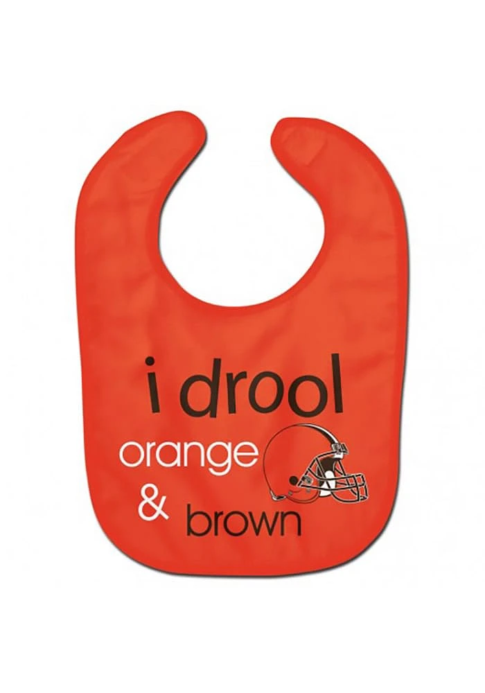 Cleveland Browns I Drool Bib