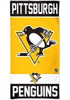 Pittsburgh Penguins 30 x 60 Team Logo Beach Towel
