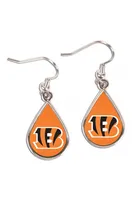 Cincinnati Bengals Teardop Womens Earrings