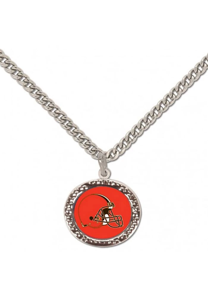 Cleveland Browns Hammered Womens Necklace