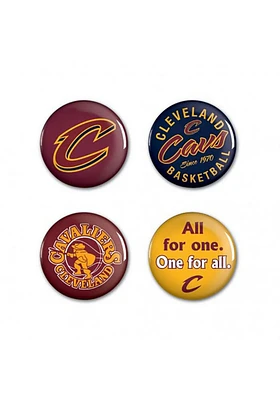 Cleveland Cavaliers 4 Pk Button