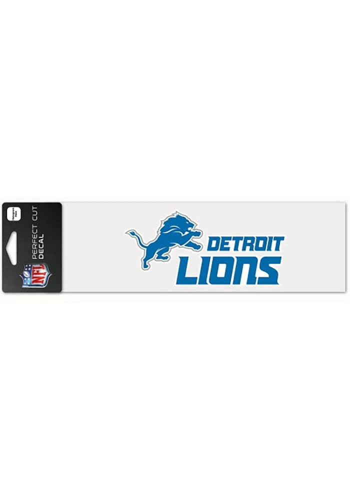 Detroit Lions Precision Cut Auto Decal - Blue