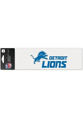Detroit Lions Precision Cut Auto Decal - Blue