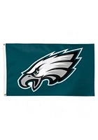 Philadelphia Eagles 3x5 Deluxe Grommet Silk Screen Grommet Flag - Green