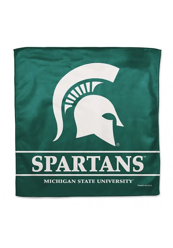 MSU Littlest Fan Burp Cloth Bib