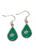 Dallas Stars Tear Drop Womens Earrings