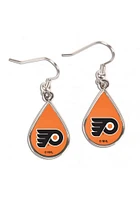 Philadelphia Flyers Tear Drop Womens Earrings