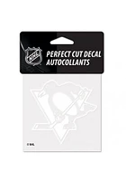 Pittsburgh Penguins Perfect Cut Design Auto Decal - White