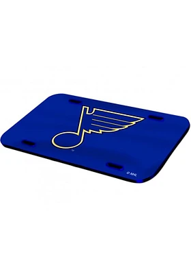 St Louis Blues Blue Crystal Mirror Car Accessory License Plate