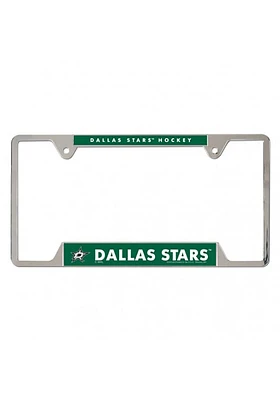 Dallas Stars Thin Metal License Plate Frame - Green
