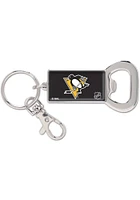 Pittsburgh Penguins Bottle Opener Keychain - Black