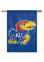 Kansas Jayhawks 28x40 Graphic Banner - Blue