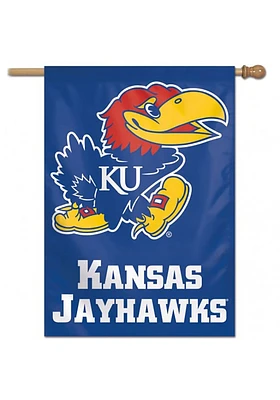 Kansas Jayhawks 28x40 Wordmark Banner - Blue