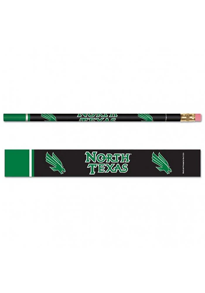 North Texas Mean Green 6 pack Pencil
