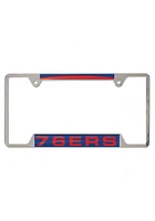 Philadelphia 76ers Inlaid Metal License Frame