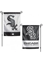 Chicago White Sox 2-Sided 12.5x18 inch Garden Flag - Black