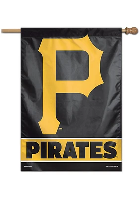 Pittsburgh Pirates Team Logo Banner - Black