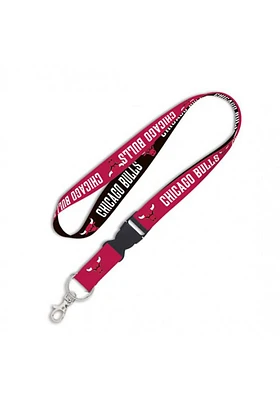 Chicago Bulls 1 inch Lanyard - Red
