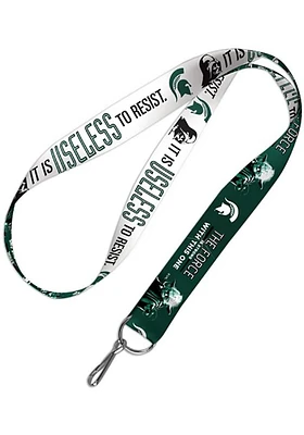 Michigan State Spartans Yoda Vader 1 Inch Lanyard - Green