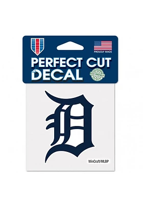 Detroit Tigers 4X4 Auto Decal