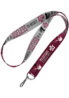Texas A&M Aggies Yoda Vader 1 Inch Lanyard - Maroon