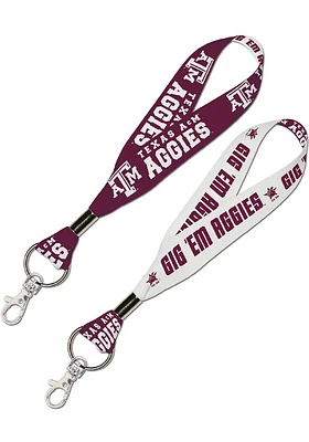 Texas A&M Aggies 1 inch Lanyard - Maroon