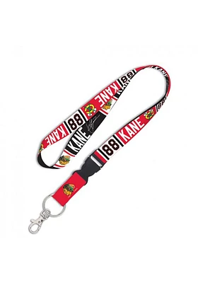 Chicago Blackhawks Logo 1 inch Lanyard - Red