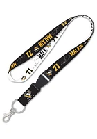 Pittsburgh Penguins 1 inch Design Lanyard - Black