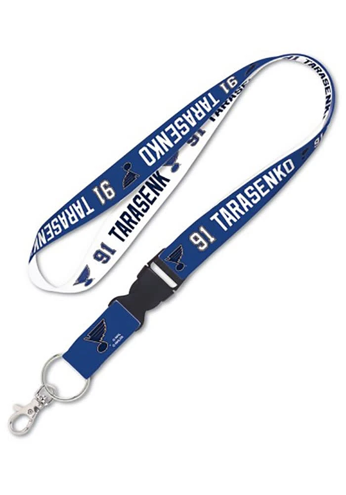 St Louis Blues 1 inch Design Lanyard - Blue