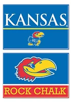Kansas Jayhawks 2 Pack Rectangle Magnet