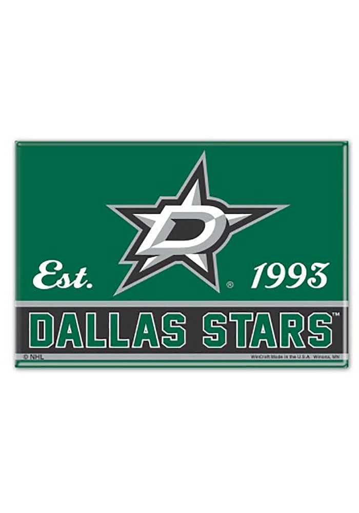 Dallas Stars 2.5x3.5 Magnet