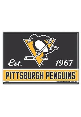 Pittsburgh Penguins 2.5x3.5 Magnet