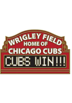 Chicago Cubs Souvenir Collector Pin - Red