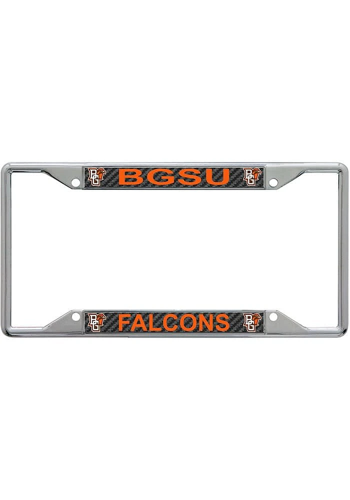 Bowling Green Falcons Laser Cut Carbon License Frame