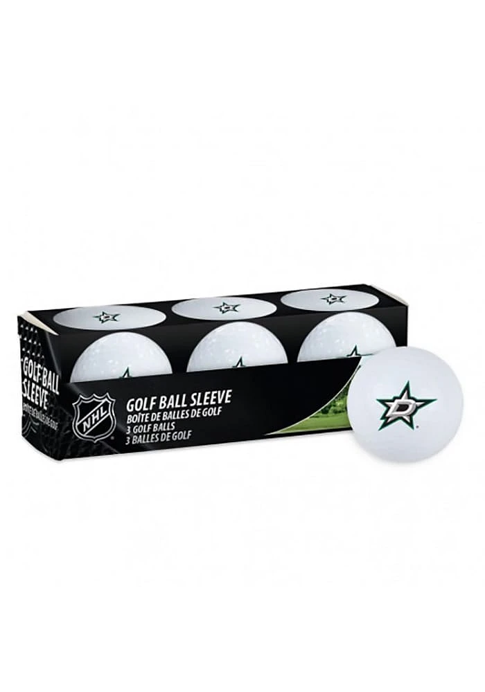 Dallas Stars 3 PK Golf Balls