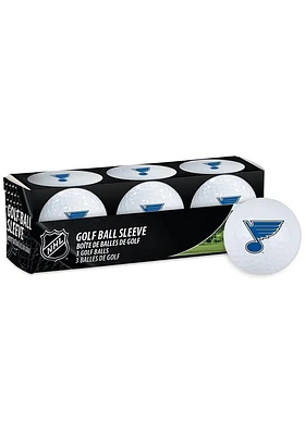 St Louis Blues 3 Pack Golf Balls