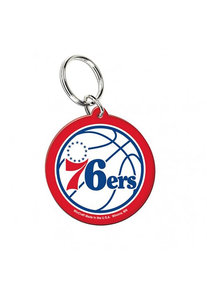 Philadelphia 76ers Premium Keychain - Blue