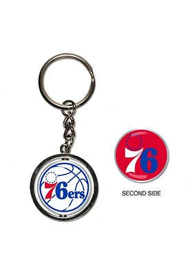 Philadelphia 76ers Spinner Keychain - Blue