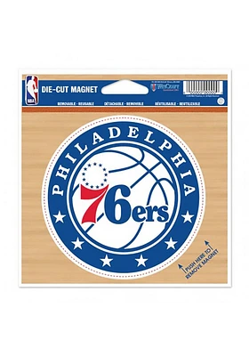 Philadelphia 76ers Die Cut Magnet