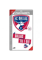FC Dallas 2pk Magnet