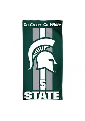 Michigan State Spartans 30x60 Team logo Beach Towel