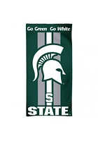 Michigan State Spartans 30x60 Team logo Beach Towel