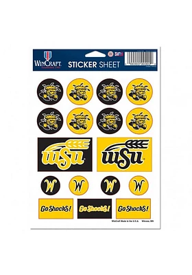 Wichita State Shockers Vinyl Stickers