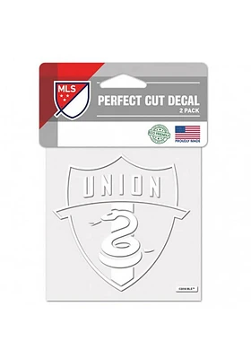 Philadelphia Union Perfect Cut 4 X 4 Auto Decal