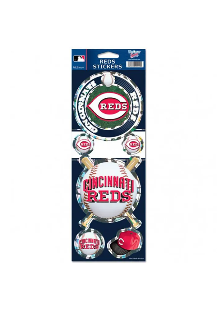 Cincinnati Reds Prism Stickers