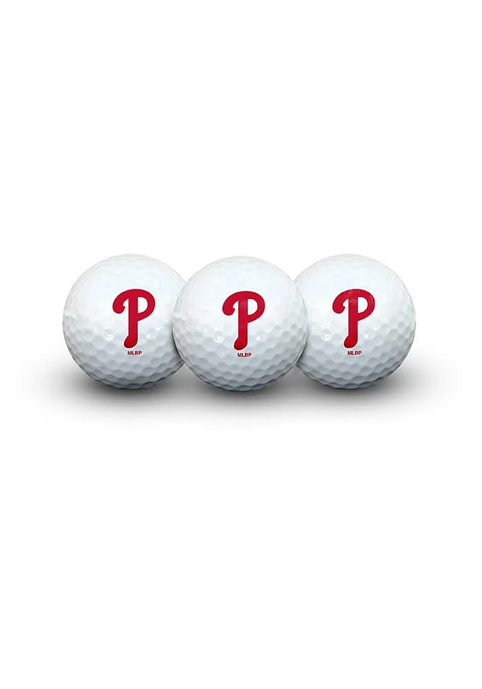 Philadelphia Phillies 3 Pack Golf Balls