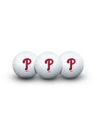 Philadelphia Phillies 3 Pack Golf Balls