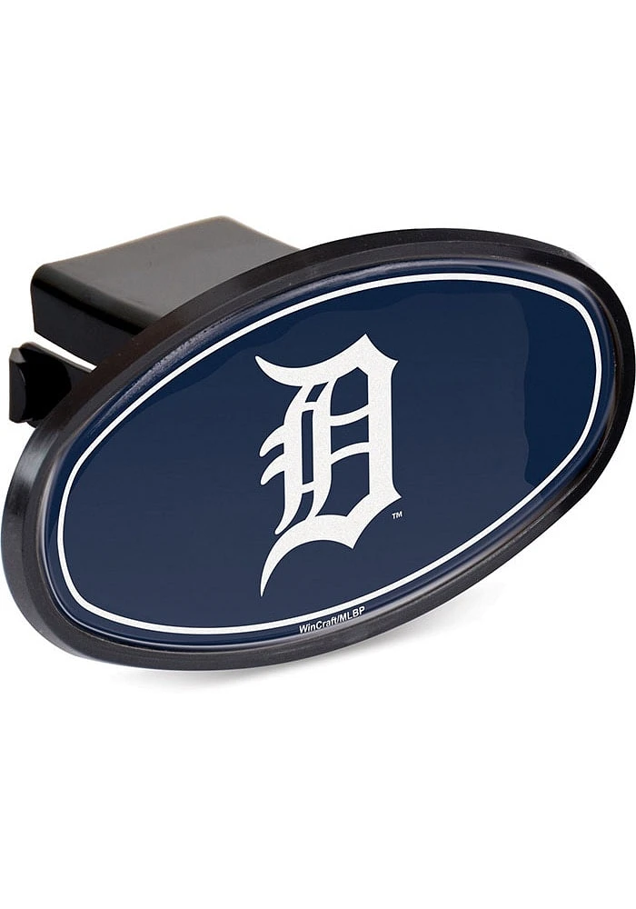 Detroit Tigers Plastic Oval Car Accessory Hitch Cover