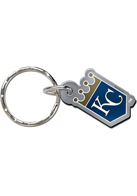 Kansas City Royals Metallic Keychain - Blue